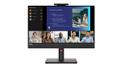 LENOVO ThinkVision T24v-30 - LED-Monitor - 61 cm (24") (23.8" sichtbar) - 1920 x 1080 Full HD (1080p) @ 75 Hz - IPS - 250 cd/m˛ - 1000:1 - 4 ms - HDMI, VGA, DisplayPort - Lautsprecher - Raven Black - Campus (63D8MAT3EU)