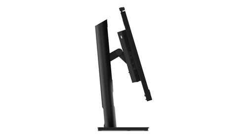 LENOVO ThinkVision T24v-30 - LED-monitor - 24" (23.8" zichtbaar) - 1920 x 1080 Full HD (1080p) @ 75 Hz - IPS - 250 cd/m˛ - 1000:1 - 4 ms - HDMI, VGA, DisplayPort - luidsprekers - ravenzwart (63D8MAT3EU)
