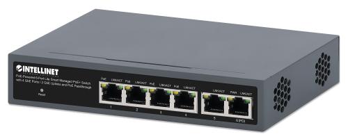 INTELLINET PoE-Powered 6-Port Lite Smart  (562034)