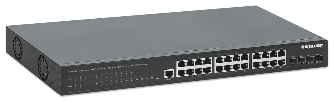 INTELLINET Network Switch Managed L2+ (561846)