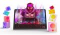 LENOVO Tab Plus inkl Sleeve 8GB 128GB luna grey (ZADX0142SE)