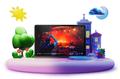 LENOVO Tab Plus inkl Sleeve 8GB 128GB luna grey (ZADX0142SE)