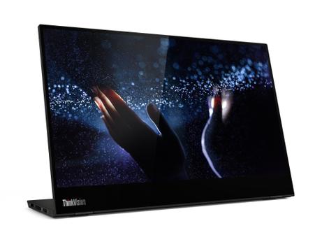 Lenovo ThinkVision M14t - 14" Full-HD berøringsskjerm,  USB-C (62A3UAT1WL)