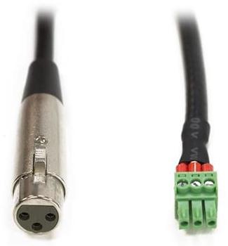 ECLER EUROBLOCK 3p XLR FEMALE cable  (CNXXLRFEB)