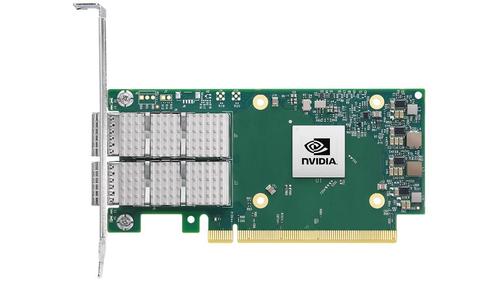NVIDIA ConnectX-6 Dx - Nätverksadapter - PCIe 4.0 x16 - 100 Gigabit QSFP56 x 2 (900-9X658-0056-SB1)