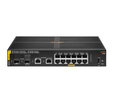 Hewlett Packard Enterprise HPE Aruba 6000 12G CL4 2SFP 139W Switch (DK/EN) (R8N89A#ACE)