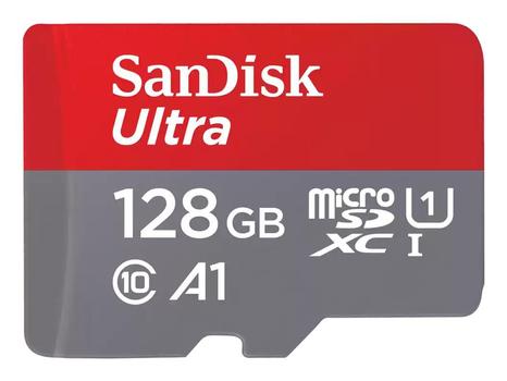 SANDISK 128GB Ultra microSDXC 140MBs+Adapt 2Pack (SDSQUAB-128G-GN6MT)