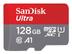 SANDISK 128GB Ultra microSDXC 140MBs+Adapt 2Pack