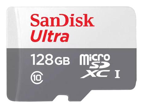 SANDISK 128GB Ultra microSDXC Class 10 UHS-I (SDSQUNR-128G-GN3MN)