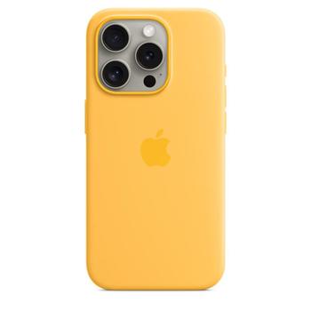 APPLE iPhone 15 Pro Silicone Case with MagSafe - Sunshine (MWNK3ZM/A)
