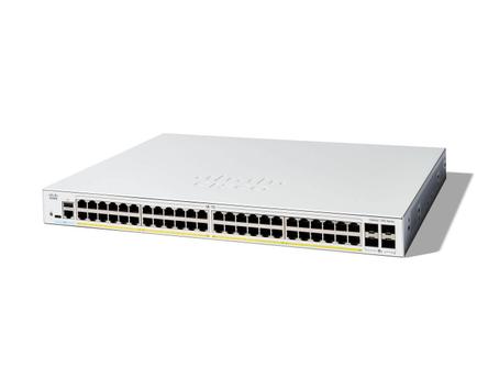 Cisco Catalyst 1300-48P-4X - switch - 48 porter - Styrt - rackmonterbar (C1300-48P-4X)