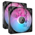 CORSAIR RX RGB Series, iCUE LINK RX140 RGB, 140mm Fan, Dual Pack