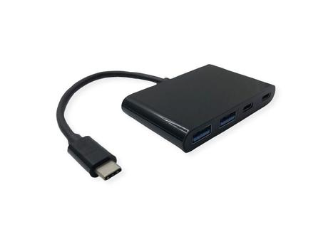 VALUE USB3.2 Gen2 C Hub, 4x Port (14.99.5041)