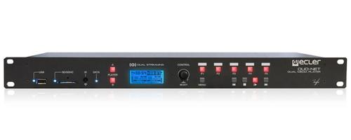 ECLER DUO-NET PLAYER | Dual streaming & media audio player | Svart (CDUONTPLAYER)