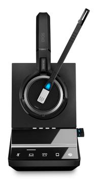 EPOS IMPACT SDW 5066T EU/UK/AUS Wireless DECT Headset UC ready with base station for phone mobile and PC incl dongle Teams certified (1001039)