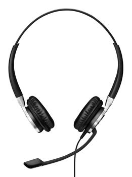 EPOS IMPACT SC 660 USB ML Kabling Headset Sort Sølv (1000553)