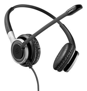 EPOS SC 662 tosidig hodesett  m/ hodebøyle UNC Mic, ActiveGard*,  uten bunnkabel (1000557)
