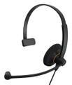 Sennheiser IMPACT SC 30 USB ML Svart med oransje glanslys, Svart