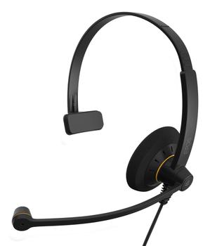 EPOS Sennheiser IMPACT SC 30 USB ML Svart med oransje glanslys, Svart (1000550)