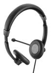 EPOS SC 75 USB MS - Headset - on-ear - wired - USB, 3.5 mm jack - black (1000635)