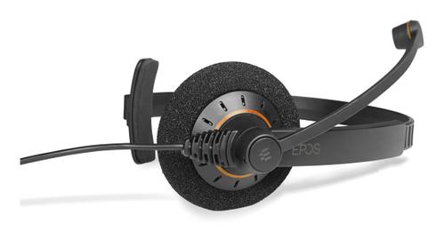 EPOS Sennheiser IMPACT SC 30 USB ML Svart med orange markeringar,  Svart (1000550)