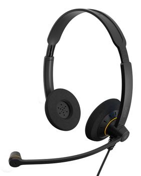 EPOS Sennheiser IMPACT SC 60 USB ML Svart med oransje glanslys, Svart (1000551)