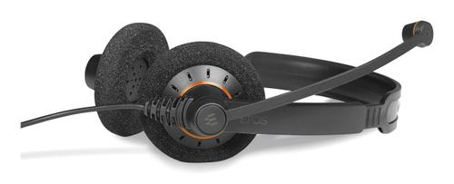 EPOS Sennheiser IMPACT SC 60 USB ML Svart med oransje glanslys, Svart (1000551)