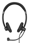 EPOS SC 75 USB MS - Headset - on-ear - wired - USB, 3.5 mm jack - black (1000635)