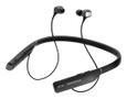EPOS I SENNHEISER ADAPT 460 - In-ear hoofdtelefoons met micro - inwendig - halsband - Bluetooth - draadloos - actieve geluidsdemping - zwart met zilver (1000204)