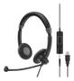 EPOS SC 75 USB MS - Headset - on-ear - wired - USB, 3.5 mm jack - black (1000635)