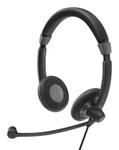 EPOS SC 75 USB MS - Headset - on-ear - wired - USB, 3.5 mm jack - black (1000635)