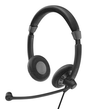 EPOS SC 75 USB MS - Headset - on-ear - wired - USB, 3.5 mm jack - black (1000635)