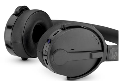 EPOS S I SENNHEISER ADAPT 560 - Headset - on-ear - Bluetooth - wireless - active noise cancelling - black - Certified for Microsoft Teams (1000207)