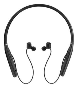 EPOS I SENNHEISER ADAPT 460 - In-ear hoofdtelefoons met micro - inwendig - halsband - Bluetooth - draadloos - actieve geluidsdemping - zwart met zilver (1000204)