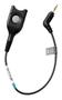 EPOS SENNHEISER CCEL 191 DECT/GSM cable EasyDisconnect with 20cm cable to 2.5mm 3-pole jack For SC CC SH series