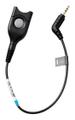 EPOS SENNHEISER CCEL 191 DECT/GSM cable EasyDisconnect with 20cm cable to 2.5mm 3-pole jack For SC CC SH series