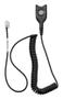 EPOS SENNHEISER CSTD 08 Standard headset connection cable Code 08 with EasyDisconnect to Modular Plug RJ 9