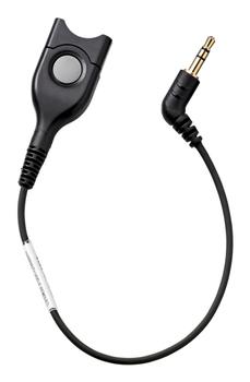 EPOS SENNHEISER Dect/GSM Cable EasyDisconnect with 20cm cable to 3.5mm - 3 Pole jack plug without microphone damping (1000852)
