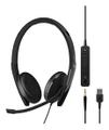 | SENNHEISER ADAPT 165T USB-A II Svart