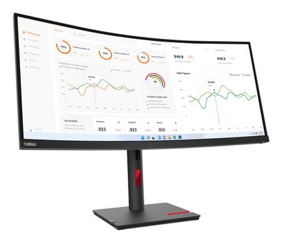LENOVO T34w-30 34IN 4ms 3440x1440 21:9 350cd/m2 3000:1 HDMI DP (Replaced by 64AEGAT1EU)  (63D4GAT1EU)