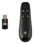 V7 WIRELESS PRESENTER DUAL USB-C/A 2.4GHZ RF RED LASER POINTER ACCS (WP500C)