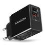 AXAGON ACU-QS24 QUICK SMART Wandladegerät, 2x USB port QC3.0/AFC/FCP + 5V-1.2A, 24W
