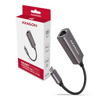 AXAGON ADE-TRC SuperSpeed USB-C Gigabit Ethernet Adapter (ADE-TRC)
