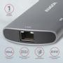 AXAGON HMC-6M2, USB 3.2 Gen 1 hub, por (HMC-6M2)