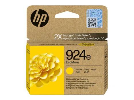 HP 924E EVOMORE YELLOW EN/ DE/ PL/ CZ INK CARTRIDGE SUPL (4K0U9NE#CE1)