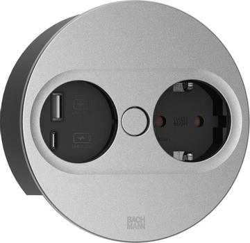 BACHMANN TWIST 2 1xCEE7/3 1xUSB A/C 22W (946.012)