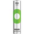 GP ReCyko Rechargeable Battery, Size AAA, 950 mAh, 2-pack