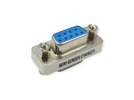 VALUE Mini Gender Changer, 25 Pin (12.99.2030)