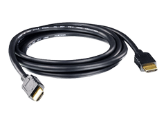 ATEN 10M HDMI 1.4 Cable M/M 28AWG Gold Black