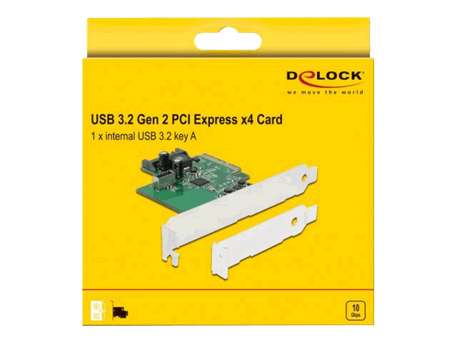 DELOCK PCI Express Card to 1 x internal USB 3.2 Gen 2 (89029)